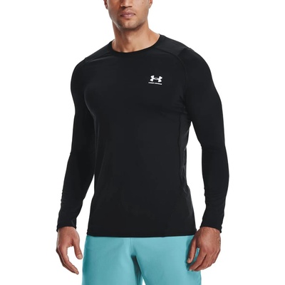 Under Armour Тениска с дълъг ръкав Under UA HG Armour Fitted LS-BLK 1361506-001 Размер XS