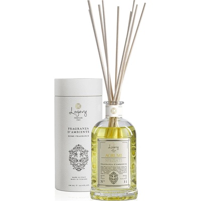 Logevy Firenze 1965 Logevy aroma difuzér s tyčinkami Agrumi Speziati Pikantní citrusy 250 ml