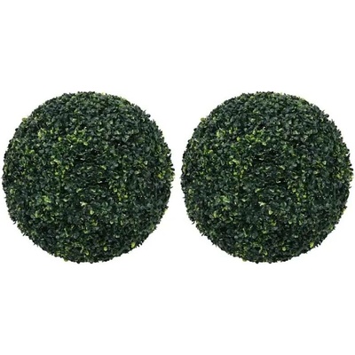 vidaXL Umělé buxus koule 2 ks 52 cm