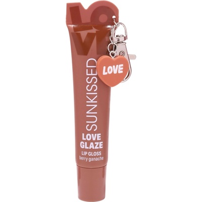 Sunkissed lesk na rty Love Glaze Lip Gloss Berry Ganache 15 ml