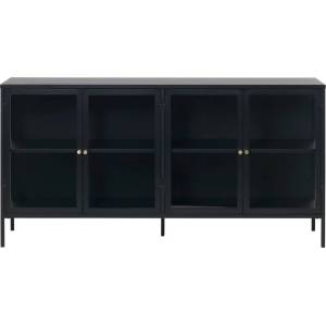 Unique Furniture Черна метална витрина 170x85 cm Carmel - Unique Furniture (42270600)
