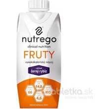 nutrego FRUTY černý rybíz 12x330ml