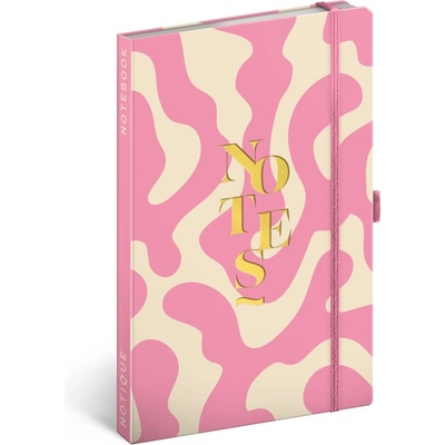 NOTIQUE Notes Růžová linkovaný – Zboží Dáma