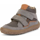 Froddo dětské zimní barefoot boty TEX WOOL Gray G3110254-3W šedá