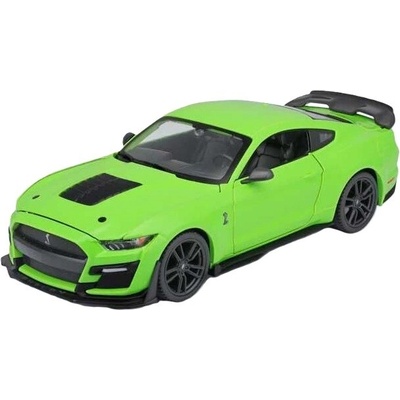 Maisto Ford Mustang Street Racer kovový model hračka na baterie světla zvuk 1:24 Zelená