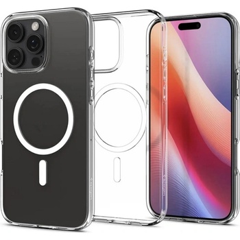 Spigen iPhone 16 Pro SPIGEN LIQUID CRYSTAL MAGSAFE силиконов протектор за телефон, устойчив на удар, MagSafe, TRANSFER ACS08389 (ACS08389)