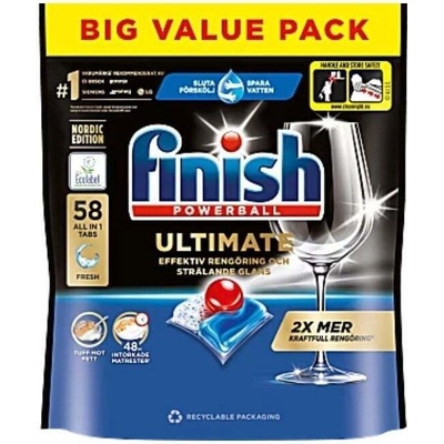 Finish Таблетки за съдомиялна Finish 58 бр. All in 1 Ultimate (228929229)