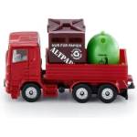SIKU - Комплект камион с контейнери за смет Recycling transporter (0828)
