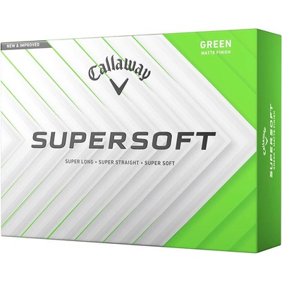 Callaway Supersoft Matte zelené 12 ks – Zboží Dáma