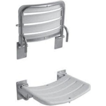 Jika Universum Sprchová sedačka 490 mm x 340 mm nehrdzavejúca oceľ H3897180030001