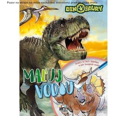 Dinosaury Maľuj vodou A4
