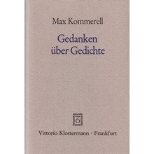 Gedanken ber Gedichte Kommerell Max Paperback