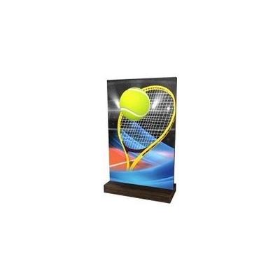 Poháry Bauer Dřevěná plaketa WPLA01M05 Tenis