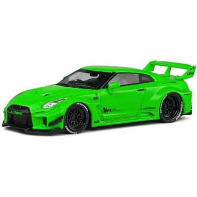 Solido 1: 43 nissan gt-r (r35) lb work silhouette ЗЕЛЕНА
