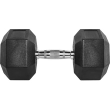 HEXA ATX LINE pogumovaná chróm 22,5 kg