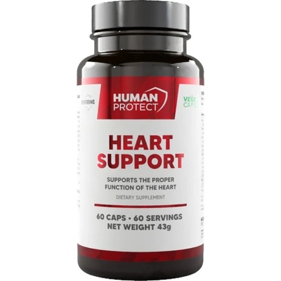 Human Protect Heart Support | Proper Heart Function Support [60 капсули]