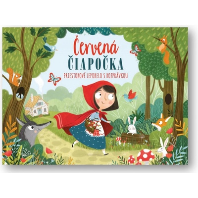 Červená Čiapočka priestorové leporelo