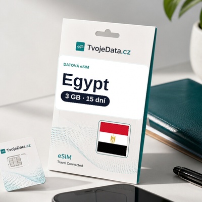 eSIM Egypt 3 GB / 14 dní