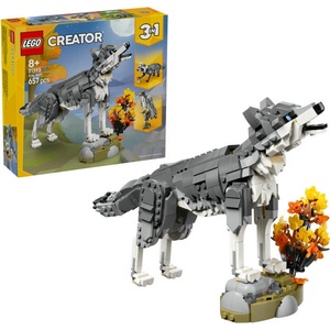LEGO® Creator 3-in-1 - Forest Animals: Gray Wolf (31393)