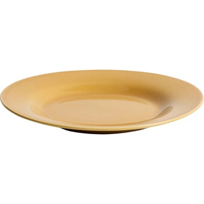 Kave Home Žlutý dezertní talířek Selune Ø23 cm