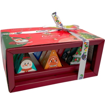 English Tea Shop BIO Vánoční čaj dárková kolekce Super Dobrot 12 pyramidek