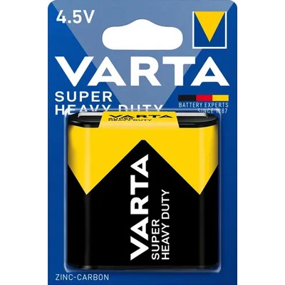 VARTA Цинк карбонова батерия 3r12 /1 бр. в опаковка/ блистер 4.5v varta (varta-bm-3r12)