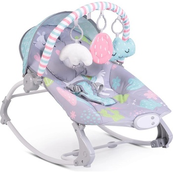 Moni Детски шезлонг Llama сив (108644)