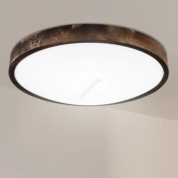 Brilagi - Таванно осветително тяло CARVALHO SMOKEY 3xE27/60W/230V, дъб, Ø 47, 5 см (BG2345)