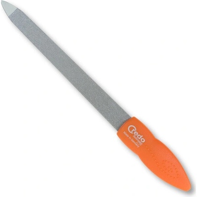 Credo Solingen POP ART zafírový pilník na nechty veľ. 6" oranžový