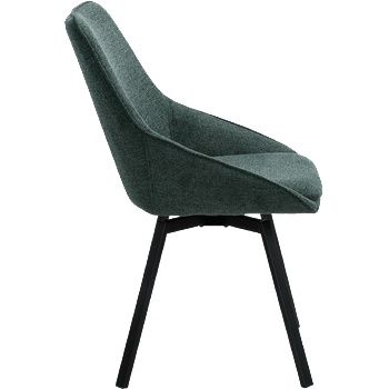 Carmen Трапезен стол wigan - тревистозелен bf 5 (3532085)