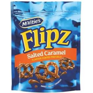 McVities Flipz Претцели солен карамел 70 г