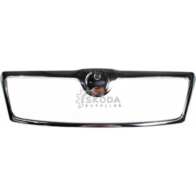 Maska chladiče chrom ŠKODA OEM Originál 1Z0853661739
