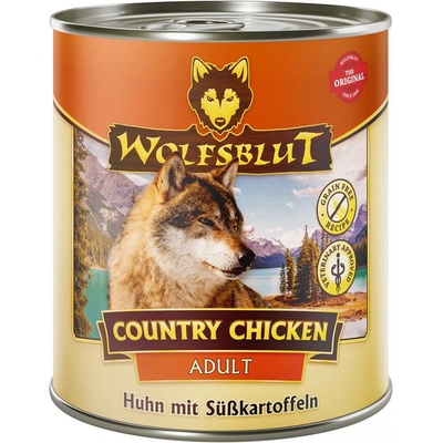 Wolfsblut Country Chicken Adult drůbež a brambory 6 x 800 g