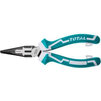 TOTAL Клещи тип "човки" с лост TOTAL, Industrial, удължени (HIGH LEVERAGE LONG NOSE PLIERS TOTAL IND)