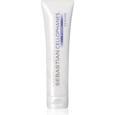 Sebastian Professional Cellophanes маска, възвръщаща блясък на боядисана коса цвят Ice Blond 300ml