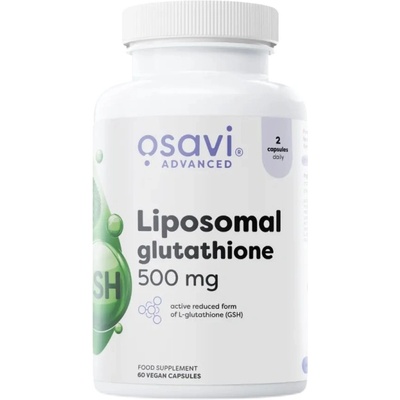 Osavi Liposomal Glutathione 500 mg | Liposovit® [60 капсули]