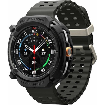 Spigen Rugged Armor Matte Black Samsung Galaxy Watch 8 Classic (46 mm) ACS10012