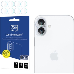 3mk Protection Протектор - Камера за iPhone 17 - 3mk - Защита на лещата (4 броя) - Прозрачен