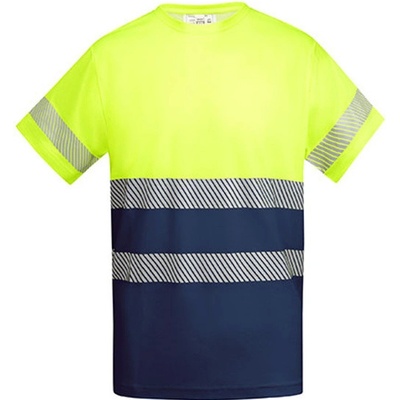 Roly Tauri pánske reflexné tričko HV9317 Navy Blue M