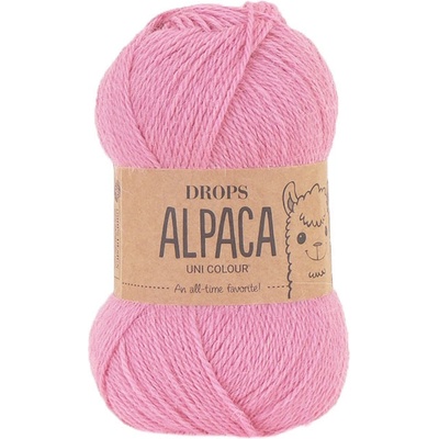 Příze DROPS Alpaca uni colour 9034 - růže
