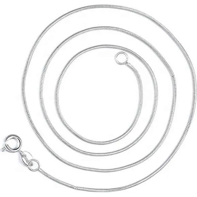 Silenti Jewelry Сребърен синджир "Змия