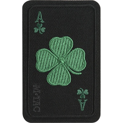 Nášivka M-Tac Lucky Card - čierna