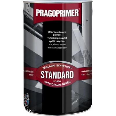 Pragoprimer Standard S2000 barva na ková 4L červenohnědá