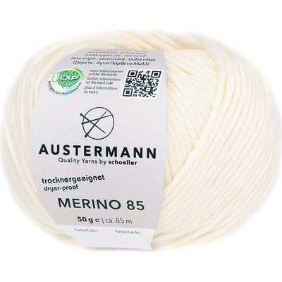 Pletací příze Austermann Merino 85 EXP Barva: 03 NATUR