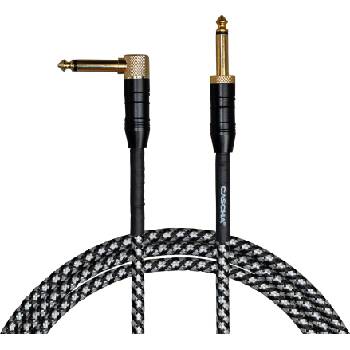 Cascha Professional Line Guitar Cable 9 m Директен - Ъглов Инструментален кабел (CCP-G2ABK9)