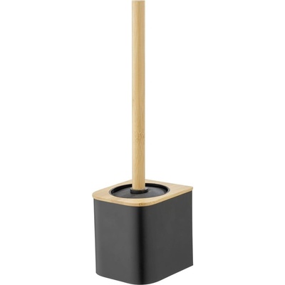Wenko Černá samodržící bambusová WC štětka Bambusa