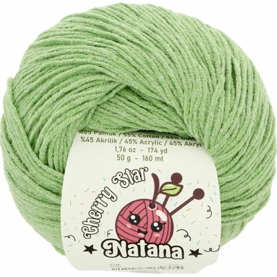 Natana Cherry Star 039 zelená svetlá