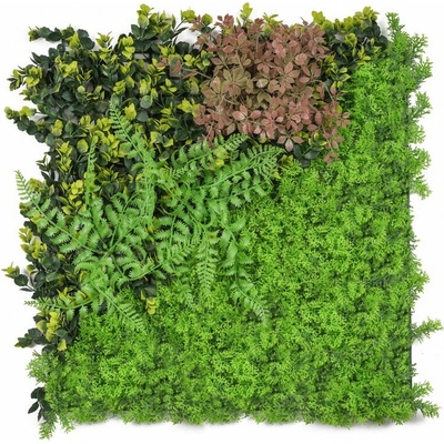 Umělá zelená stěna G21 Listo Forest, 50x50 cm