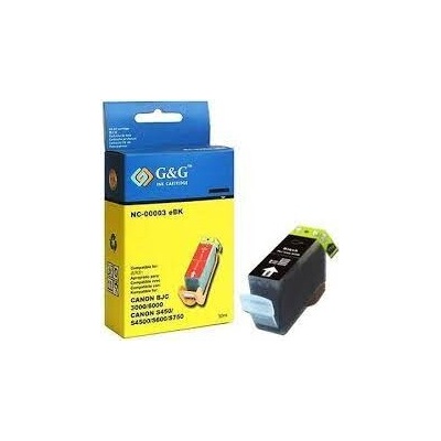 Compatible Глава за CANON I860/I900D/I960/I9100/BJC 8200/I905D/I900 - BCI-3B (BCI3B) - BEF47-3131300 - Black - G&G (Compatible-200CANBCI 3B GG)