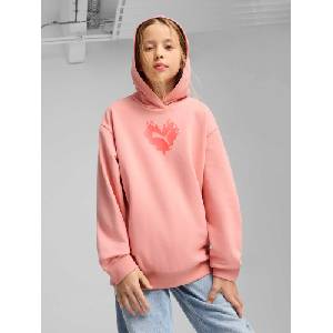 PUMA Суитшърт ESS FLAMING LOVE Hoodie TR G